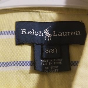 Ralph Lauren Shirts & Tops - 3t boys button down Ralph Lauren Shirts & Tops - 3t boys button down